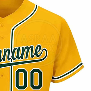Uniformes deportivos de los mejores materiales Trajes de béisbol con logotipo personalizado Recién llegados Conjuntos de talla grande Hecho en Pakistán - Product Image 5