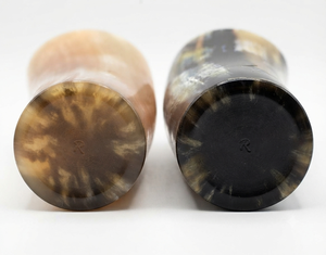 Verres à Tequila Artisanaux Écologiques de Qualité Supérieure en Corne de Buffle Polie, Forme Naturelle, Rustique et Moderne, Artisanat en CORNE - Product Image 4