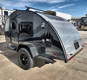 Caravane moderne <span class=keywords><strong>en</strong></span> forme de larme, extensible, légère, pliable, <span class=keywords><strong>en</strong></span> alliage d'aluminium, étanche, pour 4 personnes, <span class=keywords><strong>camping</strong></span>, voyage, électrique - Product Image 6