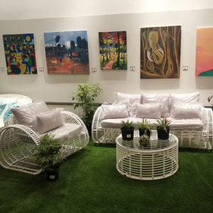 Poly Rattan <b>Sofa</b> Gardent Out Door Chair and Table/ Outdoor Furniture - Product Image 1