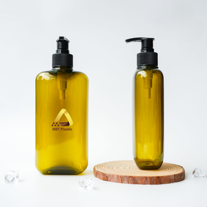 Bouteille de pompe PET transparente de 350ml | Emballage cosmétique pour shampooing et soins du corps - Product Image 5