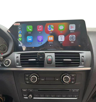 Pantalla de hoja de 12,3 pulgadas, reproductor de navegación GPS para coche Android, Carplay, Wifi, Radio de coche para BMW X3 F25 X4 F26 NBT CIC