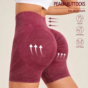 2025 logotipo personalizado Spandex ropa deportiva mujeres cintura alta Yoga pantalones gimnasio entrenamiento apretado Fitness ropa levantamiento de glúteos Yoga Leggings - Product Image 2
