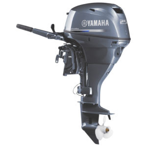 Nouveau moteur hors-bord Yamaha High Thrust 25 CV, compact et économe en carburant, pour petits bateaux et yachts - Product Image 3