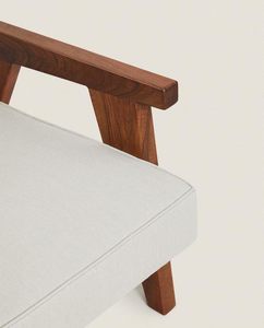 Silla de comedor minimalista con elegante respaldo Curvo - Product Image 3