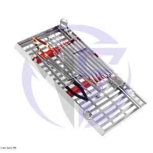 Kit de Instrumentos Microquirúrgicos, Nuevo, para Microcirugía Periodontal e Implantes, con Casete, Marca Wenquar - Product Image 1