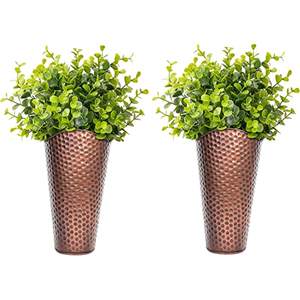Finition personnalisée Design incurvé à la main avec poignées Produit de vente populaire Jardinière en métal pour la fête Jardinière de forme personnalisée - Product Image 3