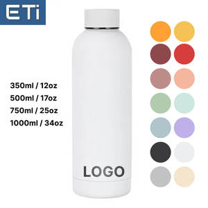 Botella Deportiva Aislada al Vacío de Acero Inoxidable de Boca Estrecha, 500 ml, Multicolor, con Logotipo Personalizado, Venta al Por Mayor - Product Image 1