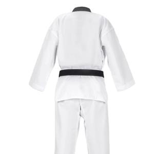 Uniforme de Taekwondo de tela de diamante ligero para niños y adultos, pantalones y chaqueta de estudiante con cinturón, equipo de artes marciales para estudiantes - Product Image 3