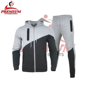 2025 unisexe 360 gsm pantalons de survêtement costumes 100% coton survêtement ensemble personnalisé de haute qualité pour le printemps personnalisé en gros survêtements pour - Product Image 5