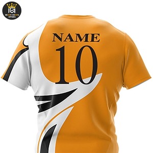 100% Polyester matériel léger Quickdry hommes Rugby uniforme respirant vêtements de sport sur mesure Logo impression - Product Image 6