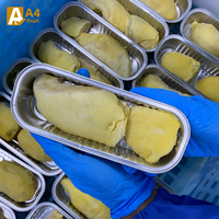 Durian Entier Congelé IQF Saveur Thaïlandaise Authentique, Doux et Crémeux, pour Snacks, Desserts, Smoothies - Khey Taladthai Monthong