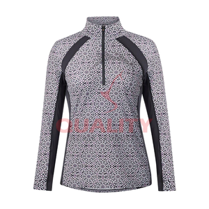 Chemise d'équitation à compression avancée Couche de base thermique Vêtements équestres offrant une flexibilité chaleureuse Confort à vendre - Product Image 1