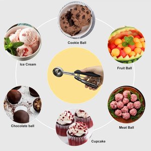 Cuchara de Acero Inoxidable para Helado, Galletas, Halva y Postres - Product Image 2
