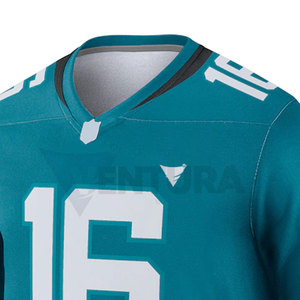 OEM Hombres Fútbol Americano Jersey Ligero, Absorbe La Humedad Fanwear con Equipo Colores Fútbol Americano Fan Jersey - Product Image 5