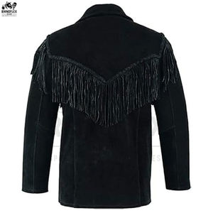 Chaqueta informal de invierno para hombre de diseño personalizado, chaqueta transpirable de talla grande para hombre, diseño personalizado con chaquetas con flecos para hombre - Product Image 2