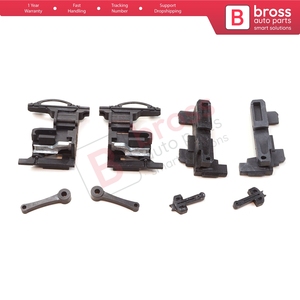 BSR554-1 Juego de reparación de riel guía de techo solar tipo lamela, deflector de viento y bloque deslizante para Mercedes-Benz Clase A W168 W169 y Clase B W2 - Product Image 3