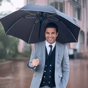 Parapluie réfléchissant-Design unique, élégant, taille compacte, idéal pour les promotions, réflecteur accrocheur et fonction de flash - Product Image 4