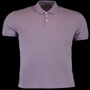 Fabricante directo al por mayor de alta calidad de los hombres de estilo cuadrado Casual de manga corta para Polo de colores sólidos de gran tamaño camisetas - Product Image 3