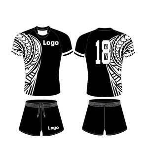 Uniforme de Rugby para Hombre, Estilo Lujoso, Estampado, 100% Poliéster, Ligero, Transpirable, de Secado Rápido, Antibacterial, Totalmente Personalizable - Product Image 1