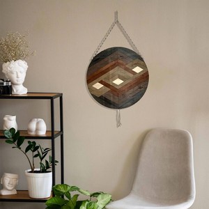 Beautifully Designed Wooden <b>Wall</b> Hanging Panel with Carved <b>Tree</b> of Life Spiritual and Artistic Decor for Elegant Home Interiors - Product Image 5