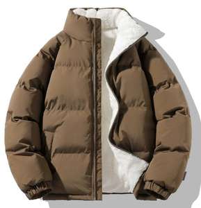Chaqueta de Plumón Gruesa de Felpa, Chaqueta de Invierno Acolchada, Nueva Chaqueta de Invierno de Alta Calidad para Hombre, Abrigo Cálido - Product Image 3