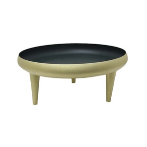 Soporte de pastel de forma redonda de Metal de un solo nivel hecho a mano, acabado dorado/rojo para cumpleaños, evento, fiesta, soporte de exhibición, venta al por mayor a granel - Product Image 5