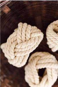 Wholesale Handmade Creative White Rope Woven Napkin <b>Ring</b> From <b>Indian</b> Exporter - Product Image 6