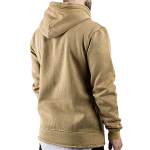 เสื้อมีฮู้ดผู้ชายผ้าฝ้าย100% แนวสตรีทเทอร์รี่โอเวอร์ไซส์โอเวอร์ไซส์ - Product Image 4