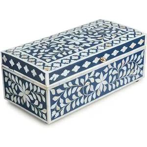 Caja de pañuelos con incrustaciones de resina de lujo, organizador de alta demanda, regalo perfecto para mujeres o novias, el mejor precio - Product Image 1