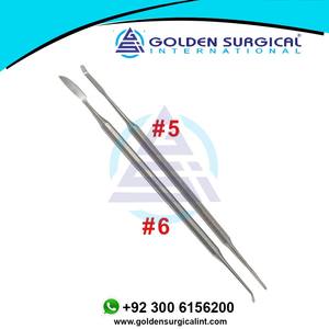 Espátula Dental, cuchillo mezclador, tallador de cera, cuchara compuesta de doble extremo, juego Dental de resina para esculpir, instrumentos quirúrgicos - Product Image 5