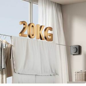 Meilleurs crochets de <span class=keywords><strong>corde</strong></span> vêtements invisibles africains <span class=keywords><strong>corde</strong></span> à <span class=keywords><strong>linge</strong></span> pliante en acier inoxydable rétractable cachée murale rétractable - Product Image 4