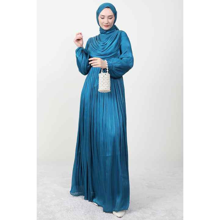 Öykü Hijab Dress Oil