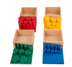 Fournitures éducatives en forme de cylindre sans boutons - Product Image 3