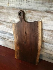 เขียงไม้ไผ่ด้ามแข็งใช้ในครัวเขียงไม้ธรรมชาติ - Product Image 2