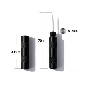 Outil de nettoyage pour pistolet aérographe Linhaiveta, aiguille de nettoyage pour aérographe pour l'art des ongles, le modèle de <span class=keywords><strong>peinture</strong></span> et les loisirs créatifs - Product Image 3