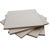 Planches de bois MDF mélamine de taille personnalisée Panneau de fibres de bois moyen brut pour meubles