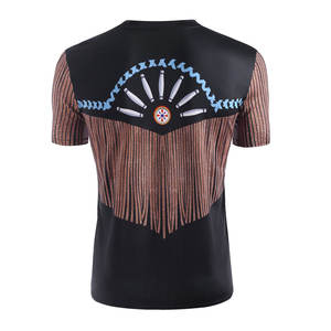 Sublimación T Tela de poliéster-Camisa para hombres Camiseta de sublimación personalizada de alta calidad para hombres - Product Image 3