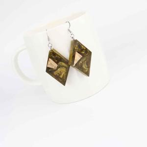 Resin Embroidery <b>Earrings</b> Handmade Stainless Steel Fashion Jewelry for Women Girls Classic Wedding Look High Quality - Product Image 6