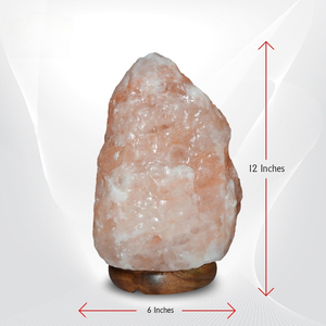 Vente en gros de lampe au sel en cristal de l'Himalaya décoration de lampe au sel de l'Himalaya de forme naturelle rose avec logo personnalisé et emballage personnalisé - Product Image 6