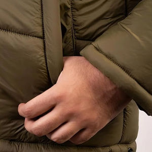 Men's <b>Light</b> Weight Waterproof Breathable Full Zip Puffer <b>Jacket</b> Outdoor Casual Winter <b>Jacket</b> - Product Image 3