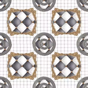 Carreaux de sol interactifs 8mm d'épaisseur Porcelaine Jardin émaillé 40x40 Carrelage blanc Céramique 16x16 pouces Carreaux muraux numériques - Product Image 3