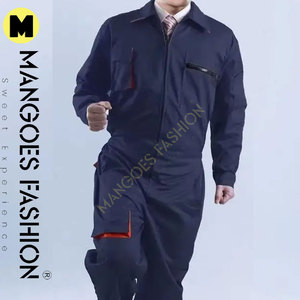 Professional Unisex Cotton Welding Suits Overall Coveralls High Quality Customized Color Work <b>Car</b> <b>Repair</b> Industrial Workshop - Product Image 2