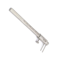 Jauge coulissante Vénus faciale vernier de chirurgie dentaire professionnelle d'acier inoxydable 0mm-80mm