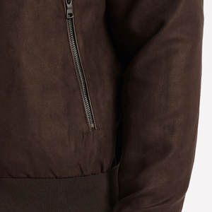 Chaqueta Bomber de Diseño Personalizado OEM, Chaqueta Bomber de Invierno de Alta Calidad al Mejor Precio - Product Image 4