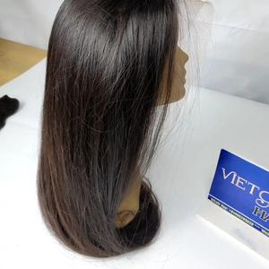 วิกผมตรงสีดำธรรมชาติผมต่อผมมนุษย์แท้เกรดสูง - Product Image 1
