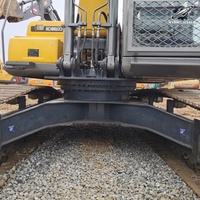 Excavatrice sur chenilles Kobelco SK210LC, 21 tonnes, excavatrice hydraulique moyenne à grande, moteur Hino J05E, excavatrice de construction japonaise d'occasion