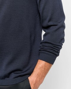 Pull-over en tricot de haute qualité pour hommes 100% coton doux hiver avec logo personnalisé et conception d'impression numérique - Product Image 4