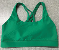 Nouveau soutien-gorge de sport yoga à dos serré, sensation seconde peau, tricoté, sexy, doux, en U, pour femme, grandes tailles, écologique, séchage rapide