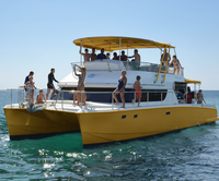 Yacht télécommandé UBI 1650 personnalisé, 50 passagers, 350 CV, moteur essence, coque en aluminium soudée de qualité marine, 16 m, 35-40 nœuds